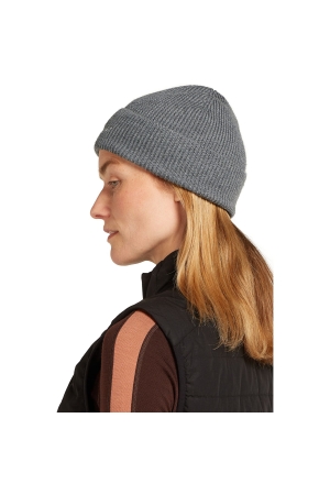 Icebreaker Merino All Day Toque Beanie Gritstone Heather IB0A573J013-1001 kleding accessoires online bestellen bij Kathmandu Outdoor & Travel