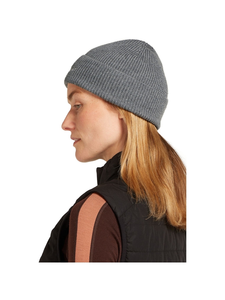 Icebreaker Merino All Day Toque Beanie Gritstone Heather IB0A573J013-1001 kleding accessoires online bestellen bij Kathmandu Outdoor & Travel