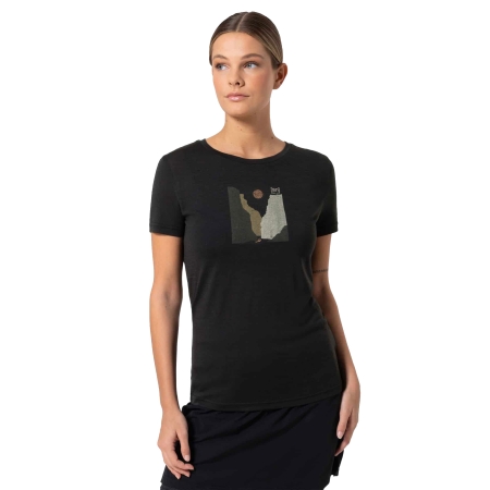 Super Natural  Rio Grande Tee Women's Jet Black/Various 