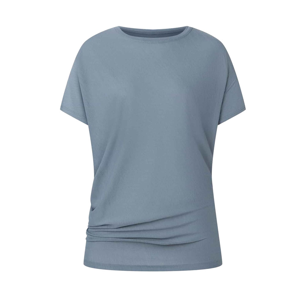 Super Natural Yoga Loose Tee Women's Flint Stone SNW013470-77D shirts en tops online bestellen bij Kathmandu Outdoor & Travel