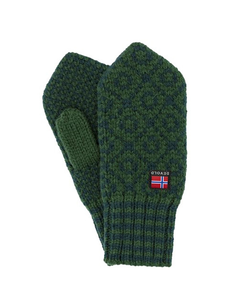 Devold Svalbard Wool Mitten Forest/Woods GO 396 630 A-421A kleding accessoires online bestellen bij Kathmandu Outdoor & Travel