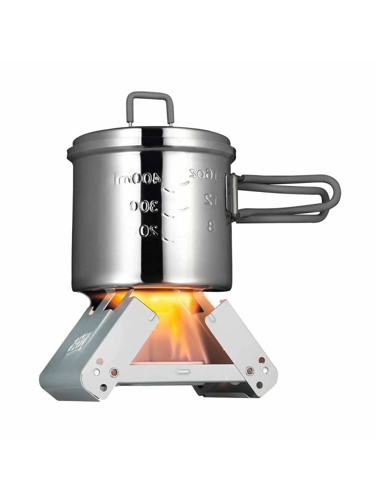 Esbit Pocket Stove M incl. 2x27g Solid Fuel Zilver 1ESB-002 227 00 branders online bestellen bij Kathmandu Outdoor & Travel