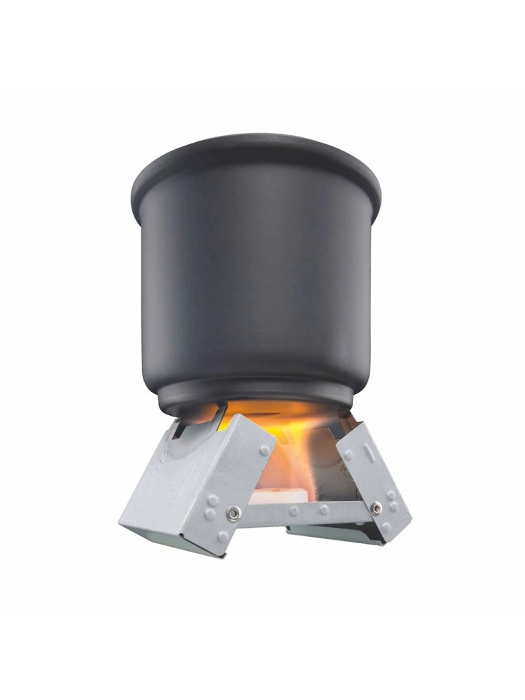 Esbit Pocket Stove S incl. 6x14g Solid Fuel Zilver 1ESB-002 091 00 branders online bestellen bij Kathmandu Outdoor & Travel