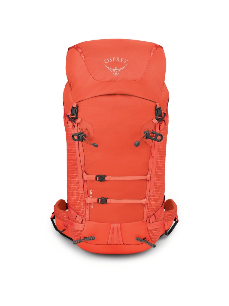 Osprey Mutant 38 Mars Orange 10004555 dagrugzakken online bestellen bij Kathmandu Outdoor & Travel