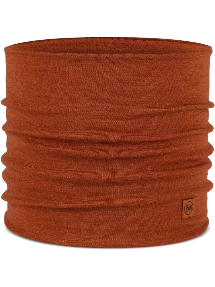 Buff Merino Heavyweight Solid Cinnamon 113018.330.10.00 kleding accessoires online bestellen bij Kathmandu Outdoor & Travel