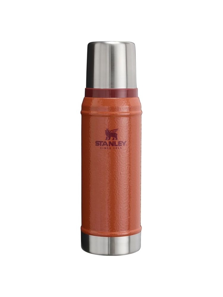 Stanley The Legendary Classic Bottle 0,75L Hammertone Clay 10-01612-065 drinkflessen en thermosflessen online bestellen bij Kathmandu Outdoor & Travel