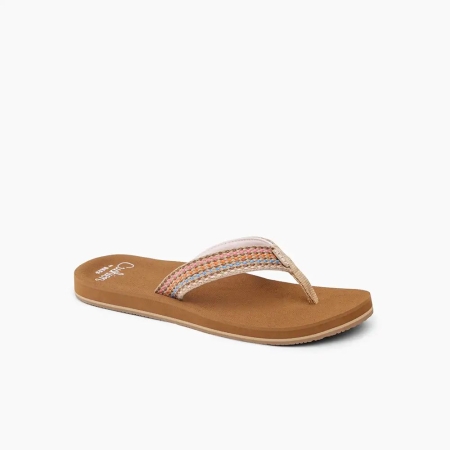Reef Baja Elana Women's Brown/Pink Reef Baja Elana Women's Brown/Pink