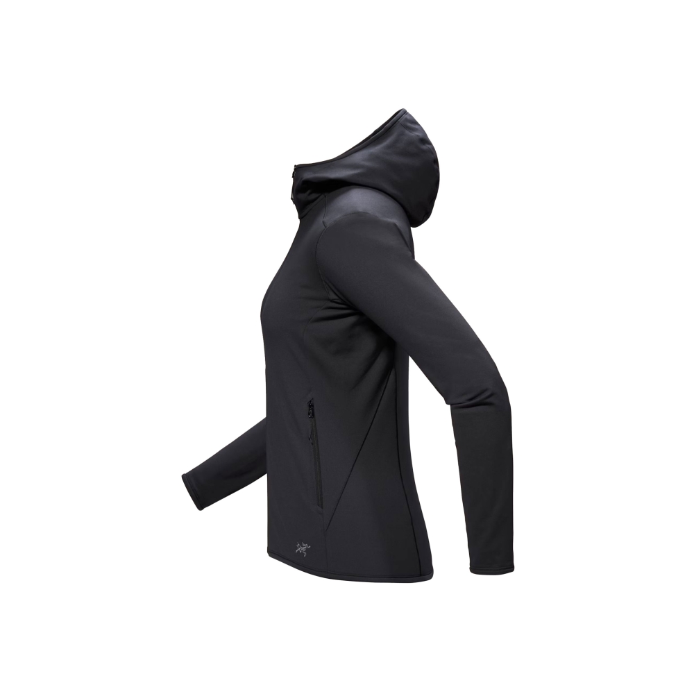 Arc'teryx Kyanite LT Hoody Women's Black 9645-Black fleeces en truien online bestellen bij Kathmandu Outdoor & Travel