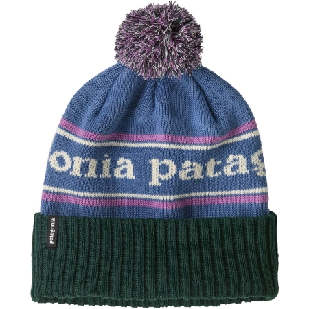 Patagonia Powder Town Beanie Park Stripe: Barnacle Blue Patagonia Powder Town Beanie Park Stripe: Barnacle Blue
