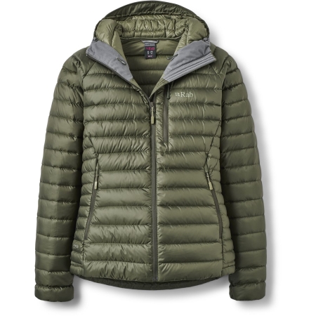 Rab Microlight Alpine Jacket Women's Army Rab Microlight Alpine Jacket Women's Army