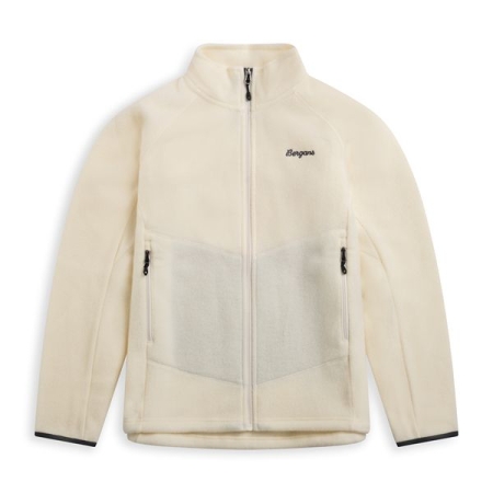 Bergans Rabot Merino Fleece Midlayer Jacket Women's Vanilla White Bergans Rabot Merino Fleece Midlayer Jacket Women's Vanilla White