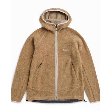 Bergans Vaagaa Merino Terry Midlayer Hoodie Women's Sandstone Bergans Vaagaa Merino Terry Midlayer Hoodie Women's Sandstone