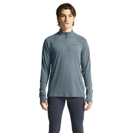 Craft Wool LS Tee Real/Melange Craft Wool LS Tee Real/Melange