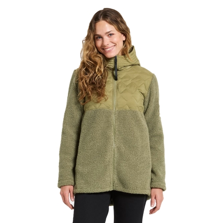 Didriksons Bibi Fullzip 2 Women's Olive Green Didriksons Bibi Fullzip 2 Women's Olive Green