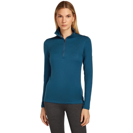 Icebreaker 260 Tech LS Half Zip Women's Atlantis Icebreaker 260 Tech LS Half Zip Women's Atlantis
