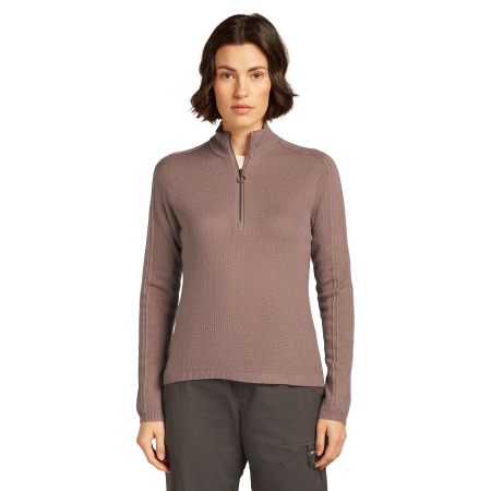 Icebreaker Icebreaker Anniversary Original LS Half Zip Women' Summit Icebreaker Icebreaker Anniversary Original LS Half Zip Women' Summit