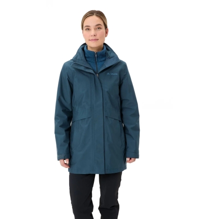 Vaude Idris 3in1 Parka IV Women's dark sea Vaude Idris 3in1 Parka IV Women's dark sea