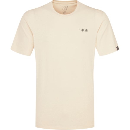 Rab Stance Mountain Peak Tee Ecru Rab Stance Mountain Peak Tee Ecru