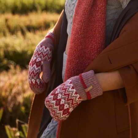 Barts Nakarah Mitts Pink Barts Nakarah Mitts Pink