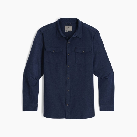 Royal Robbins Bristol Organic Cotton Twill Long Sleeve Naval Royal Robbins Bristol Organic Cotton Twill Long Sleeve Naval